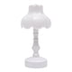 thumbnail image 1 of Pequeña luz de noche, lámpara portátil, mini lámpara de mesa decorativa para dormitorio, retro Loto, 1 of 9