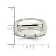 thumbnail image 2 of Bague Alliance Milgrain pour Homme en Argent Sterling (7 mm), 2 of 4