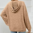 thumbnail image 6 of HAPIMO Sales Sweatshirt for Women Drawstring Pullover Tops Striped Color Patchwork Long Sleeve Relaxed Womens Hoodie Sweatshirt Teen Girls Clothes Yellow L, 6 of 8
