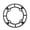 Black 32T to 36T, variant on Tibvox Aluminum Alloy Single Speed Chainring Guard for Bicycles Crankset Protections