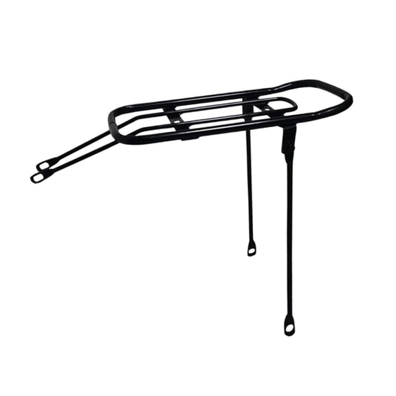 yotijar Rear Luggage Rack Steel Rear Bike Rack for Mountain Bikes Road Bikes 32cmx13.5cmx24cm