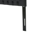 thumbnail image 6 of Hunter Contemporary Full/Queen Tufted Fabric Upholstered Headboard, 6 of 8