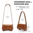 thumbnail image 3 of TINYAT Crossbody Bag for Women Shoulder Purse Adjustable Straps Small Handbag for Party Commute Shop, 3 of 7