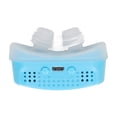 thumbnail image 4 of Electric Prevent Snoring Device Improve Sleep Quality Silicone Strap Snoring Problem Solution Blue, 4 of 14