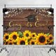 thumbnail image 3 of Congrats Graduation Backdrops Rustic Sunflowers Wood Board Banner Class of 2022 Grad Prom Party Photography Backdrop Black Gold Grad Cap 5x3ft Photo B, 3 of 4