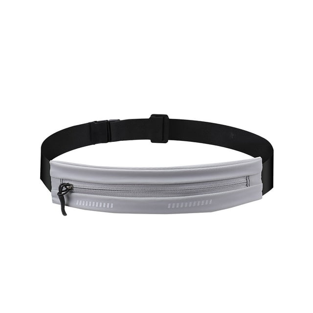 WRKEKC Clearance Outdoor Sports Waist Pack with Dot Pattern, Adjustable Waterproof Fitness Bag for Running/Cycling, Reflective Design