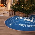 thumbnail image 5 of Sikiie Happy New Year 2024 (4) Nativity Christmas Tree Skirt, Jesus Christian Winter Holiday Tree Mat Decoration(30-48IN)36", 5 of 6