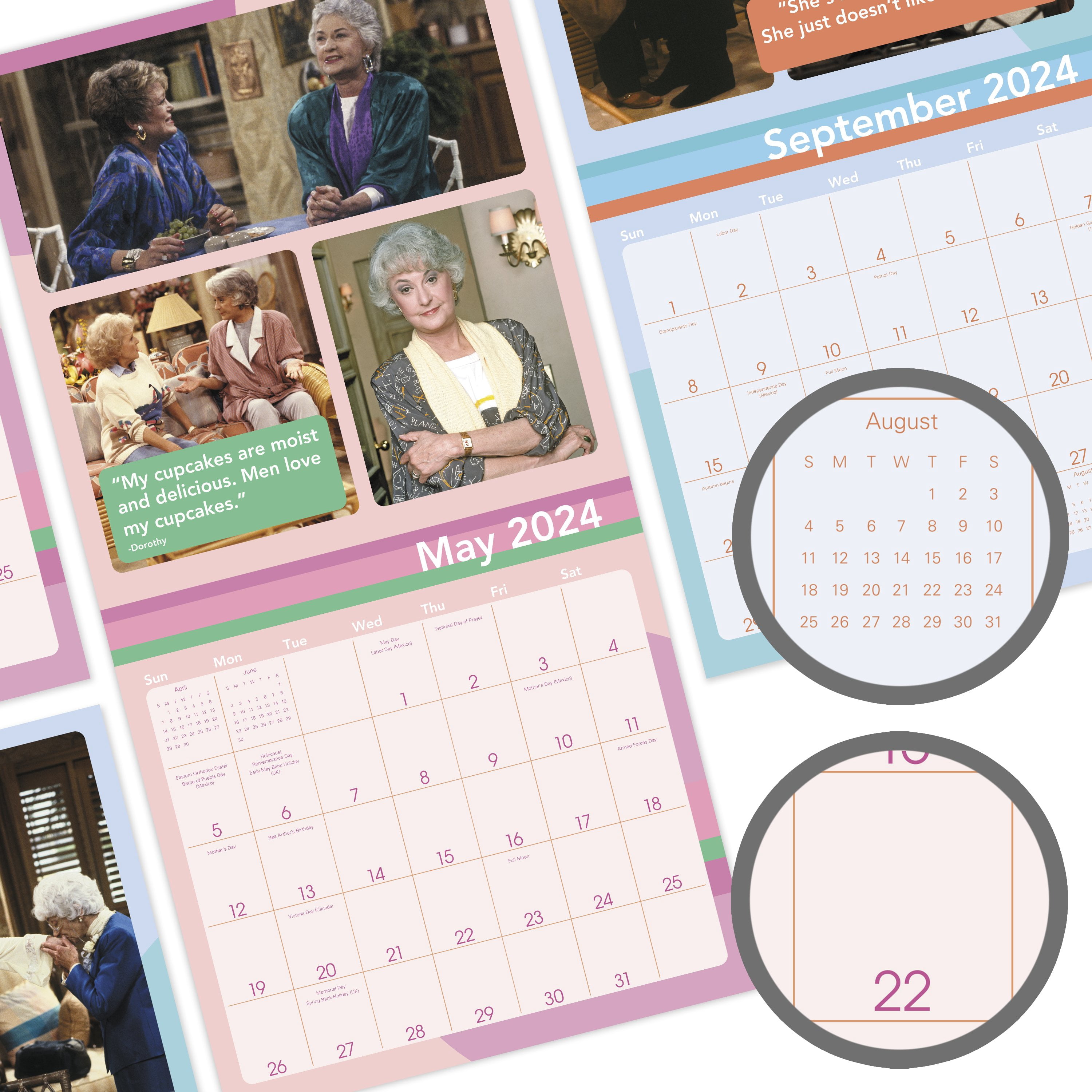 Mead The Golden Girls Wall Calendar