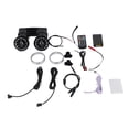 thumbnail image 2 of Turbine Air Vent Ambient Light, Rear Row Abrasion  Remote Control 64 Color Turbine Outlets Lamp  for Car, 2 of 8