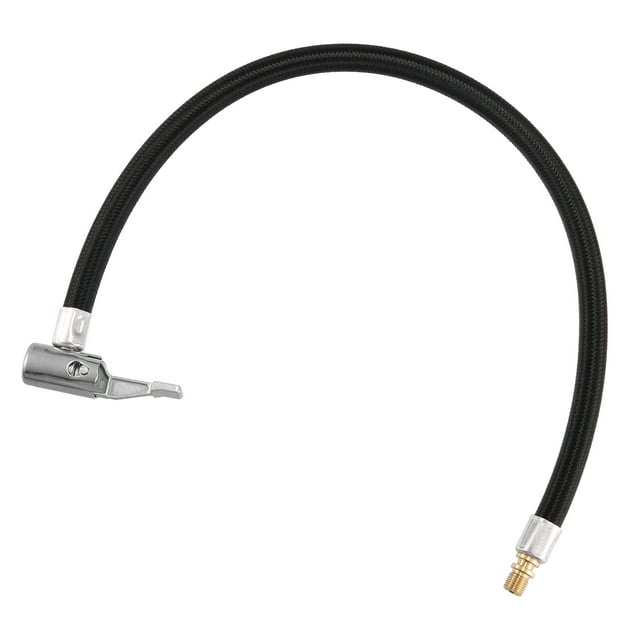Unique Bargains 40cm 16' Tire Valve Stem Extension Inflator Extender Hose Universal Fit for Car Motorcycle Bicycle