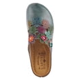 thumbnail image 3 of L’Artiste AUGI Hand-Painted Floral Leather Clog Wedge, 3 of 7