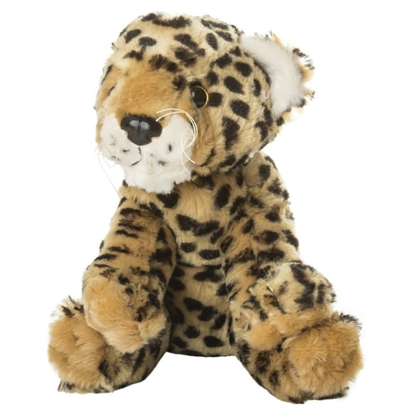 Rhode Island Novelty 8in Animal Den Cheetah Cub Plush Toy