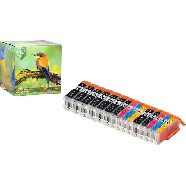 Ink Hero Compatible Ink Cartridge Replacement for Canon CLI-271, PGI-270, PGI-270XL, CLI-271XL (1-Pack)