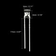 thumbnail image 2 of Unique Bargains 2x3x4mm Rectangular Bright Clear Light LED Lamp Bulb Blue 150 Pack, 2 of 5