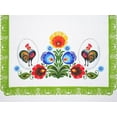 thumbnail image 3 of Polish Traditional Rooster Folk Art Table Linen Topper (Runner 37.4" x 17.7"), 3 of 4