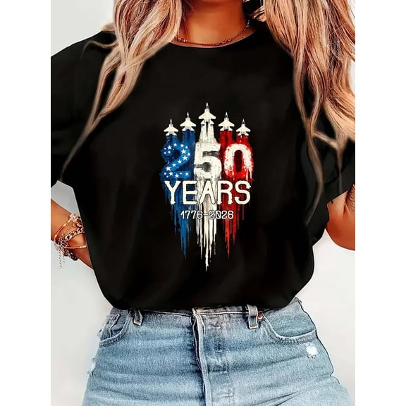 250 Years America Anniversary 250th Independence Day Freedom T-Shirt