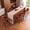 Brown, variant on IZXGS Modern Bar Stools Set of 2, 25.6" Counter Height Bar Stools with Curved Back, Faux Leather Barstools for Kitchen Island,Brown