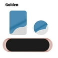 thumbnail image 3 of Support de Téléphone pour Voiture Tableau de Bord Adhésif Support Mobile Tableau de Bord Support de Téléphone Support de Téléphone en Alliage de Zinc, Angle Rond, Or, 3 of 7