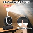 thumbnail image 5 of 3-in-1 Camping Fan with LED Light & SOS – Ultimate Outdoor Gear, 5 of 9