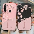 thumbnail image 2 of For Redmi Note 8 8T Phone Case Pink Flowers Initial Letter A To Z Silicone Soft Back Cover For Redmi Note8 8 T Coque Alphabet Khe-zmtah20 Redmi Note 8, 2 of 6