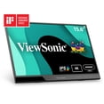 thumbnail image 1 of ViewSonic VX1655-4K Monitor LED IPS portátil 4K UHD de 15,6" con USB C de 60 W de 2 vías, Mini HDMI, altavoces duales (renovado), 1 of 5