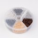 thumbnail image 4 of 1 Box Open Jump Rings Brass Jump Rings Mixed Color 20 Gauge 5x0.8mm Inner Diameter: 3.4mm about 135g/box, 4 of 5