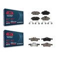 thumbnail image 1 of CMX Front Rear Ceramic Brake Pads Kit for Car 2007-2008 Mini Cooper Convertible with 280mm Diameter Rotor KCX-100073, 1 of 9