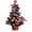 Red, variant on Bdday Christmas Decorations Outside Premium Snow Flocked Hinged Artificial Mini Christmas Tree Fake Spruce Full Tree for Home Office Party Decoration Christmas Decorations Indoor
