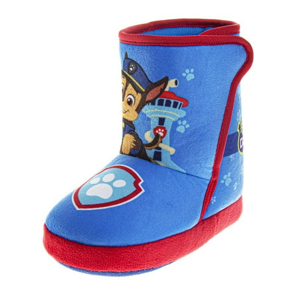 Nickelodeon Paw Patrol Slip On Boys’ Slippers , Blue Red, Size: 708