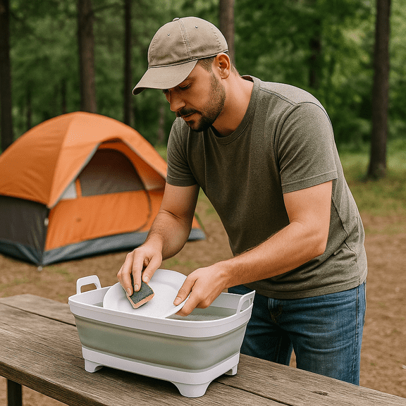 Camping Collapsible Multipurpose Sink