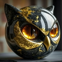 Black Cat Stone Sculpture Figurine, Cat Sculptures Home Decor,Sculpture Elegant Home Gift Marble-Look Resin Statue, Mementofor Mini Tiny Cat, Elegant Home Décor & Gift-Ready Art Piece