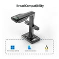 thumbnail image 3 of Book Document Scanner Portable 24MP Camera, A3 Size With Smart OCR Led Table Desk Lamp For Family Home Office ,Compatibility, 3 of 7