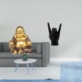 thumbnail image 2 of Escultura de Buda Maitreya riendo, adorno Feng Shui, gesto de mano de aniversario, estatua creativa de , decoración de apartamento y dormitorio, 2 of 8
