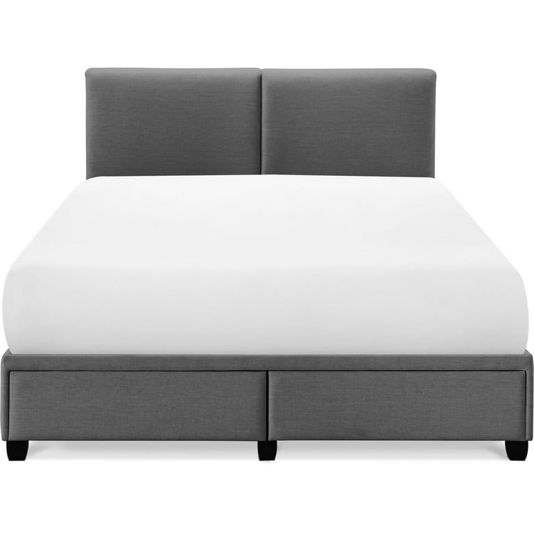 Finch Maxwell Storage Bed with Adjustable Height Headboard King 