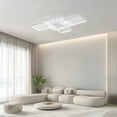 thumbnail image 4 of LED Ceiling Light 80W Modern Acrylic Chandelier LED Chandelier 110-260V Lamp for Living Room Bedroom Kitchen Home Decoration, 4 of 13