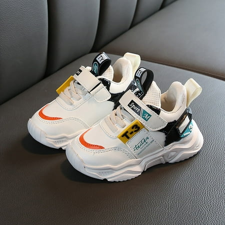 

〖CFXNMZGR〗Girls Sneakers New Fashion Children S Neutral Lightweight Outdoor Sports Shoes Casual Shoes