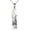Silver-Hedgehog Necklace, variant on Mountain Necklace for Women Sterling Silver Nature Jewelry Gift for Skiers, Hikers, Campers, Climbers and Nature Lovers