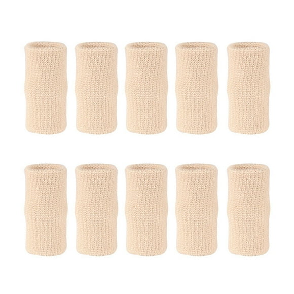 Cheers 10Pcs Finger Guard High Elasticity Protective Sports Comfortable Thumb Protector for Basketball Volleyball