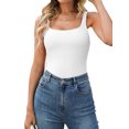 thumbnail image 6 of ANFERRY Womens Tank Top with Shelf Bra Basic Cotton Adjustable Straps Camisoles, 6 of 7