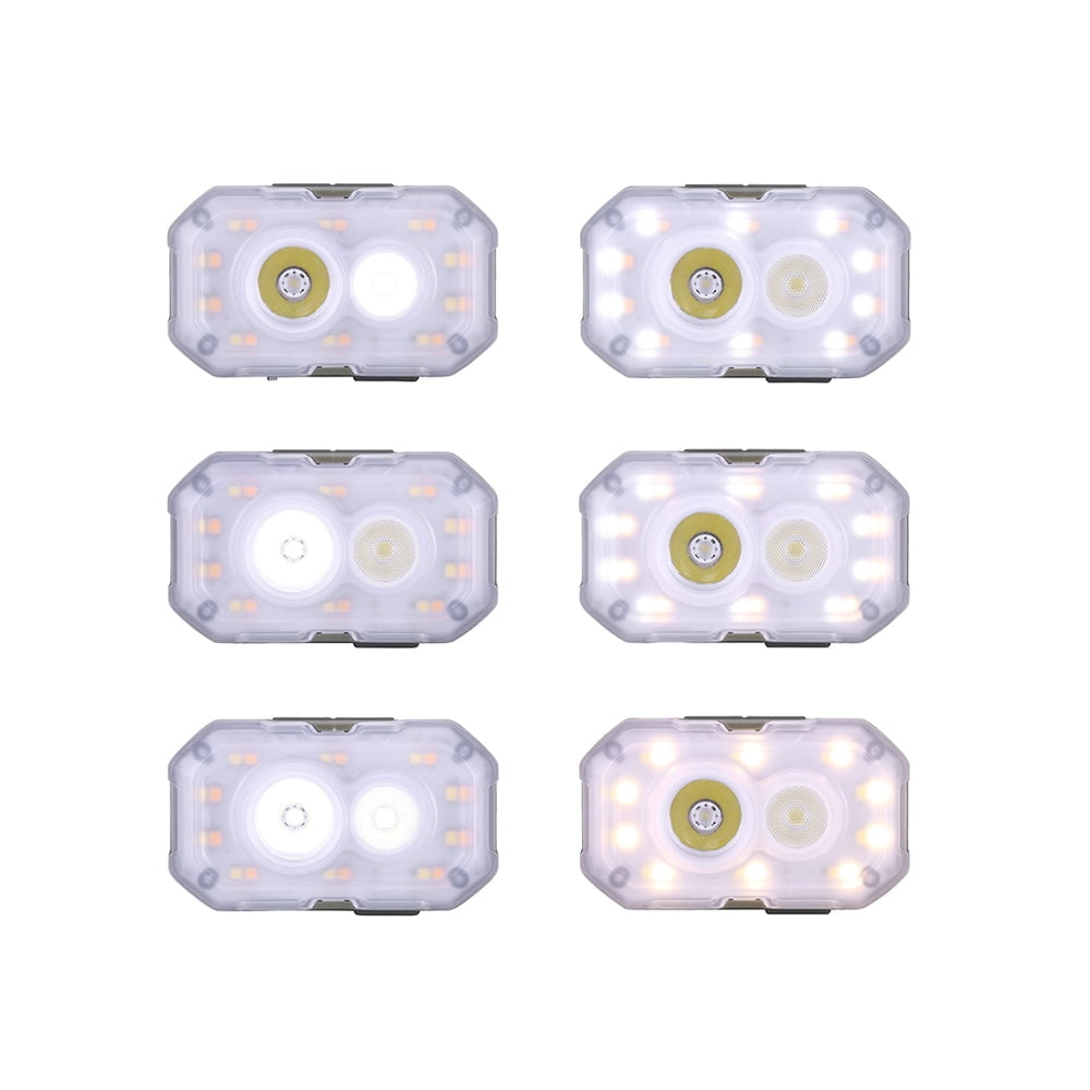 Claymore Heady+ (Tan) - Rechargeable LED Headlamp Flashlight, Lightweight for Camping, Running, Hiking, Emergency & Industrial Use. Waterproof, USB-C Charging, Up to 70 Hours Battery Life.