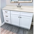 thumbnail image 3 of Design House 49 in. W Cultured Marble Vanity Top with White on White Bowl, 3 of 12