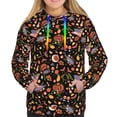 thumbnail image 3 of KLL BBQ Party for Womens Pullover Hoodie with Pocket Hooded Long Sleeve Shirts Sweatshirt for Women-Small, 3 of 7