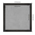 thumbnail image 5 of Amanti Art Rustic Pine Black Narrow Framed Magnetic Board 27 x 27 in., 5 of 6