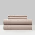 thumbnail image 4 of Vina 3 or 4 Piece Sheet Set Solid Color With Dual Stripe Embroidery, 4 of 10