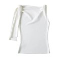 thumbnail image 1 of Women LOW RISE FOLDOVER Sleek Stretch Cutout Skirt Black, 1 of 3