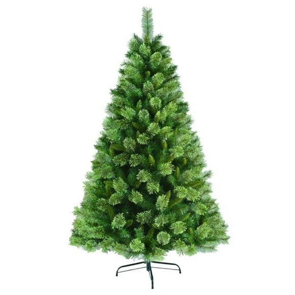 6.5 ft. Unlite Artificial Christmas Tree with Metal Base