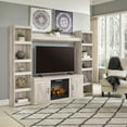 thumbnail image 5 of Signature Design by Ashley Bellaby TV Pier Media Storage Tower with 4 Shelves, 72" Tall, Whitewash, 5 of 7