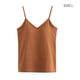 thumbnail image 4 of Chaleco Minnieouse Camiseta sin Mangas Correa Ajustable Camisones Amigables con la Piel Flaco Sexy Push-Up Ropa Tops Buena Elasticidad Blanco S, 4 of 6