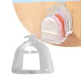 thumbnail image 3 of 10 Pieces Hanging Hat Rack Knitted Hat Stand Transparent Caps Hanger Caps Display Hat Inner Support Hat Holder For Supermarket Unisex Adults, 3 of 8