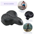 thumbnail image 7 of Oversize Bike Saddle Bicycle Seat Air Cushion Pad Comfort Wide Soft Gel Cruiser, 7 of 7